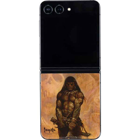 Barbarian by Frazetta Galaxy Z Flip5 5G Skin