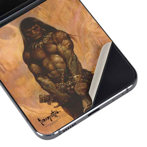 Barbarian by Frazetta Galaxy Z Flip5 5G Skin