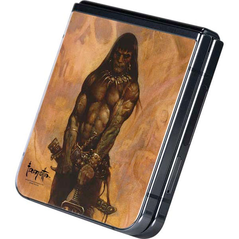 Barbarian by Frazetta Galaxy Z Flip5 5G Skin