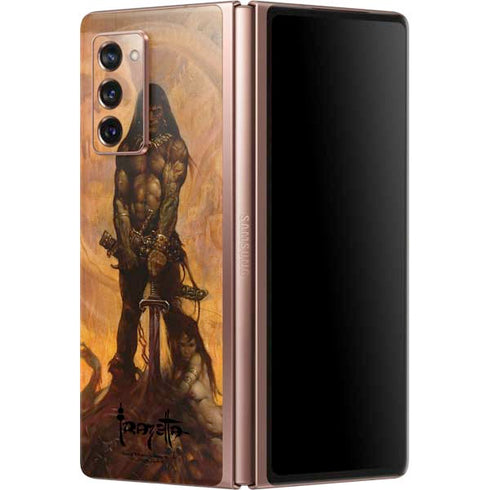 Frazetta Barbarian Galaxy Z Fold2 5G Skin