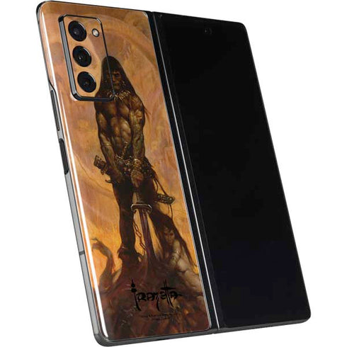 Frazetta Barbarian Galaxy Z Fold2 5G Skin