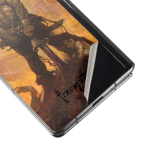 Frazetta Barbarian Galaxy Z Fold2 5G Skin