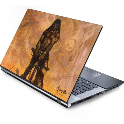 Frazetta Barbarian Generic Laptop Skin