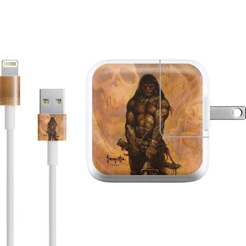 Frazetta Barbarian iPad Charger (10W USB) Skin