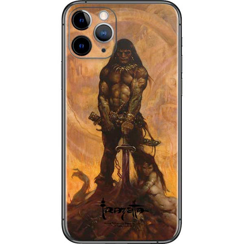 Frazetta Barbarian iPhone 11 Pro Skin