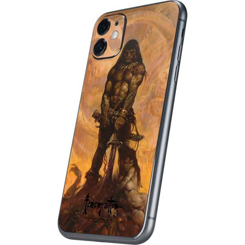 Frazetta Barbarian iPhone 11 Skin