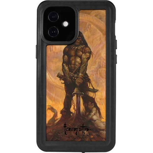 Frazetta Barbarian iPhone 12 Mini Waterproof Case