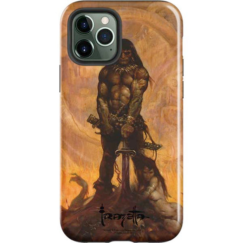 Frazetta Barbarian iPhone 12 Pro Impact Case