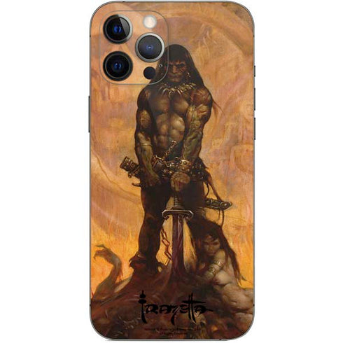 Frazetta Barbarian iPhone 12 Pro Max Skin