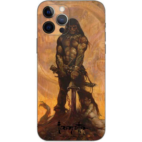 Frazetta Barbarian iPhone 12 Pro Skin