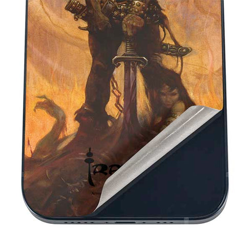 Frazetta Barbarian iPhone 12 Skin