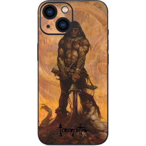 Frazetta Barbarian iPhone 13 Mini Skin
