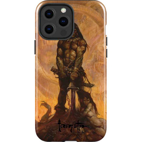 Frazetta Barbarian iPhone 13 Pro Max Impact Case