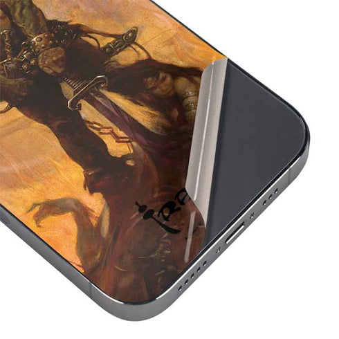 Frazetta Barbarian iPhone 13 Pro Max Skin