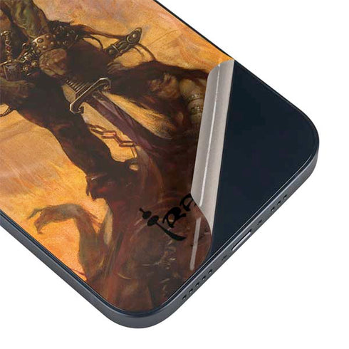 Frazetta Barbarian iPhone 13 Skin