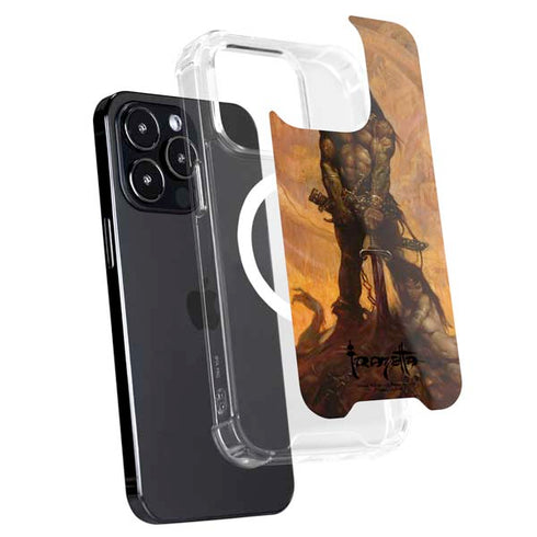 Frazetta Barbarian iPhone 14 Pro Max MagSafe Case