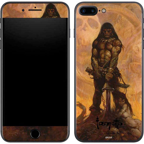 Frazetta Barbarian iPhone 8 Plus Skin