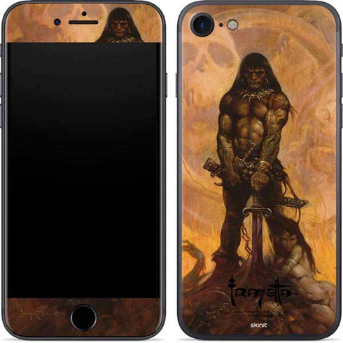 Frazetta Barbarian iPhone 8 Skin