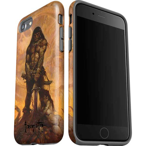 Frazetta Barbarian iPhone SE (2nd & 3rd Gen) Pro Case