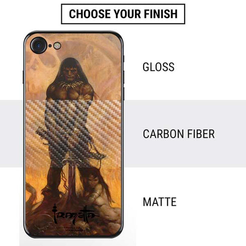 Frazetta Barbarian iPhone SE (2nd & 3rd Gen) Skin