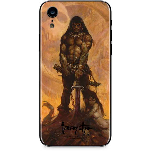 Frazetta Barbarian iPhone XR Skin