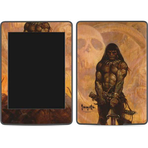 Frazetta Barbarian Amazon Kindle Skin