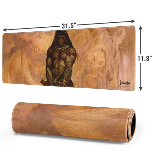 Barbarian by Frazetta Gaming Mouse Pad