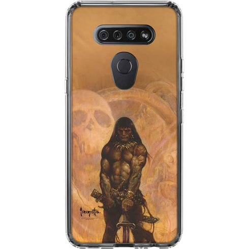 Barbarian by Frazetta LG K51/Q51 Clear Case