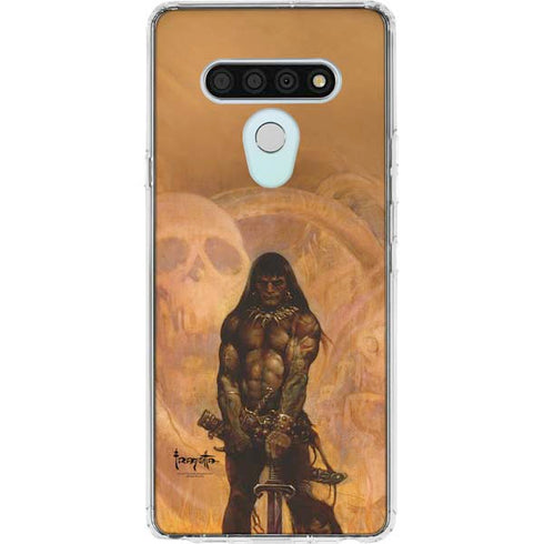 Barbarian by Frazetta LG Stylo 6 Clear Case