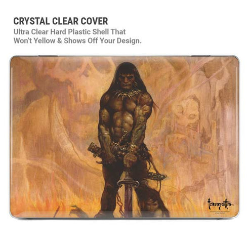 Barbarian by Frazetta MacBook Pro 16in (2021-25) Case plus Skin