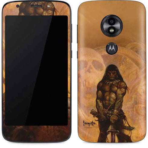 Frazetta Barbarian Moto E5 Play Skin