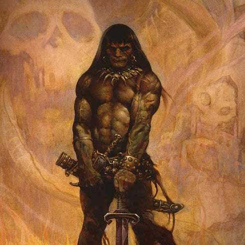 Frazetta Barbarian Moto G6 Skin