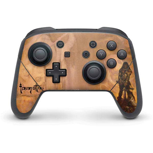 Frazetta Barbarian Nintendo Switch Pro Controller Skin