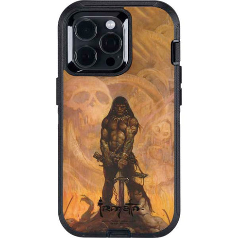 Barbarian by Frazetta Otterbox Defender iPhone Skin