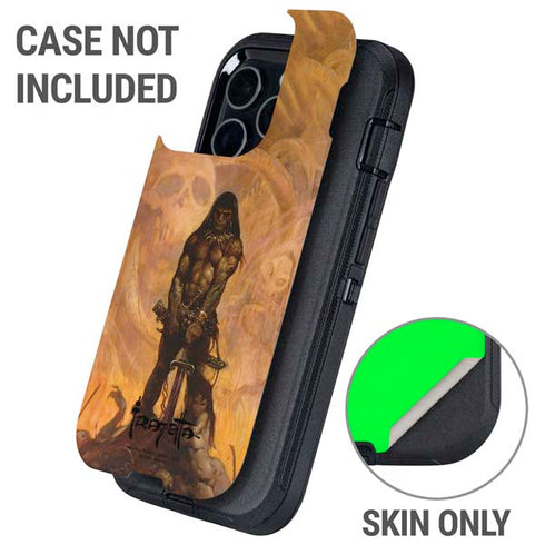 Barbarian by Frazetta Otterbox Defender iPhone Skin