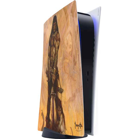 Frazetta Barbarian PS5 Digital Edition Console Skin