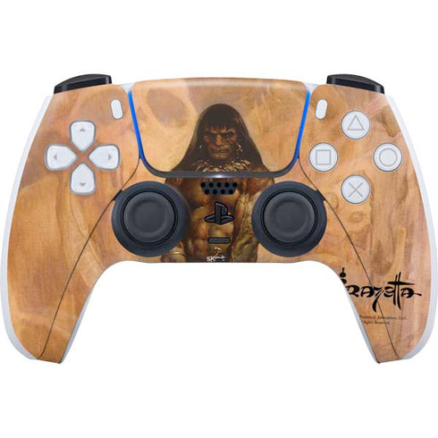 Frazetta Barbarian PS5 Controller Skin