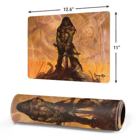 Barbarian by Frazetta Gaming Mouse Pad