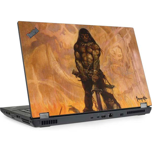 Frazetta Barbarian Lenovo ThinkPad Skin