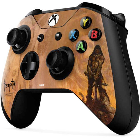 Frazetta Barbarian Xbox One X Controller Skin