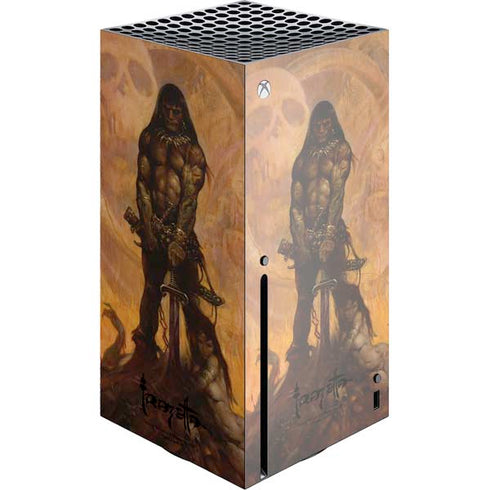 Frazetta Barbarian Xbox Series X Console Skin
