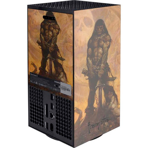 Frazetta Barbarian Xbox Series X Console Skin