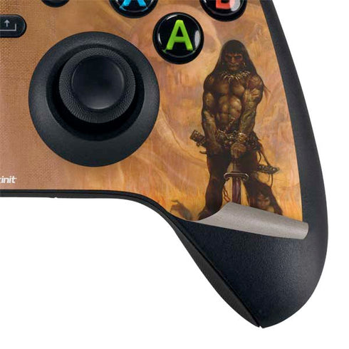 Frazetta Barbarian Xbox Series X Controller Skin