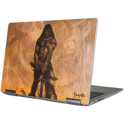 Frazetta Barbarian Yoga 710 14in Skin