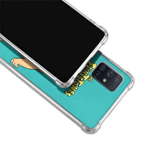 The Flinstones Barney Rubble Galaxy A71 5G Clear Case