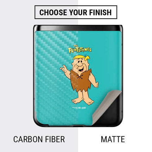 The Flinstones Barney Rubble Galaxy Z Flip Skin