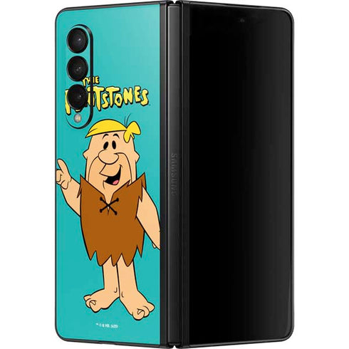 The Flinstones Barney Rubble Galaxy Z Fold3 5G Skin