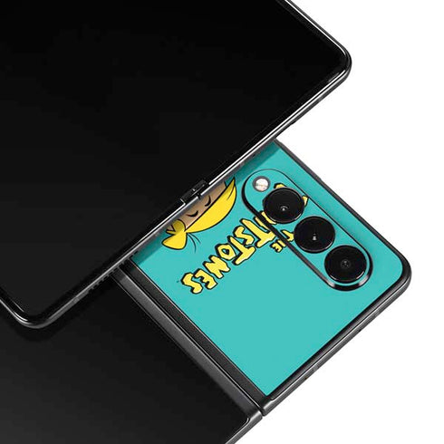 The Flinstones Barney Rubble Galaxy Z Fold3 5G Skin