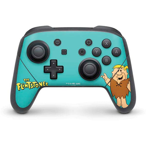The Flinstones Barney Rubble Nintendo Switch Pro Controller Skin