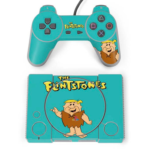 The Flinstones Barney Rubble PlayStation Classic Bundle Skin